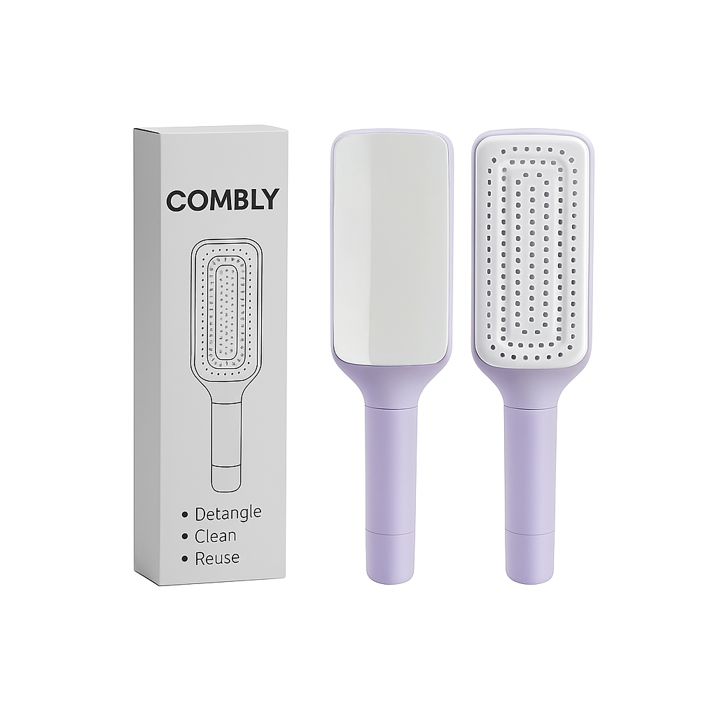 Self-Cleaning Comb
